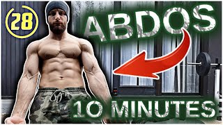 Abdos En 10 Minutes - Entrainement Brule Gras À La Maison