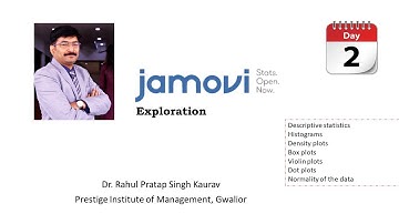 02 | Exploring JAMOVI
