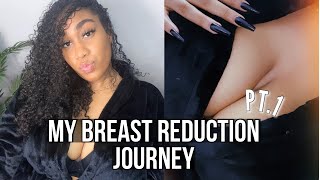 I&#39;M GETTING A BREAST REDUCTION (STORYTIME)  + My struggles + self-love + confidence 🖤