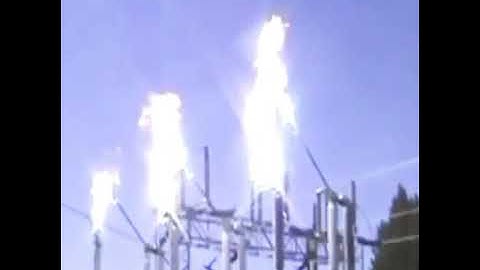 400kv circuit breaker open & closed .sf6