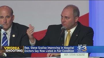 Rep. Scalise Improving In Hospital