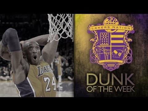 Lakers Dunk of the Week: Kobe Bryant Throws It Down Against The Clippers' Crawford