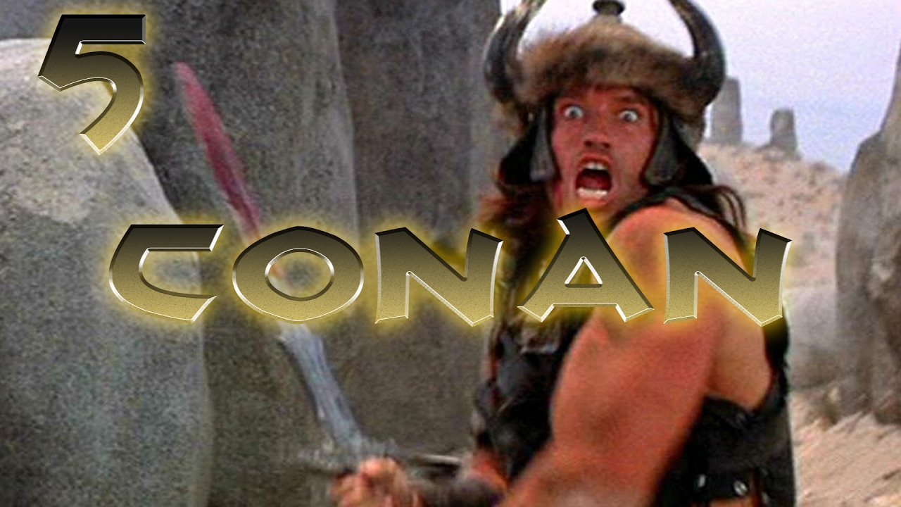 Конан 7. Конан варвар игра. Конан игра 2004. Конан варвар момент с верблюдом. Conan 2004 лого.