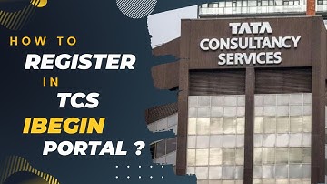 Hoe registreer ik me op het tcs ibegin portaal?