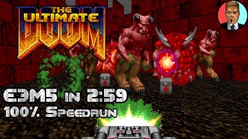 UV Max Speedrun of Doom E3M5 in 2:59