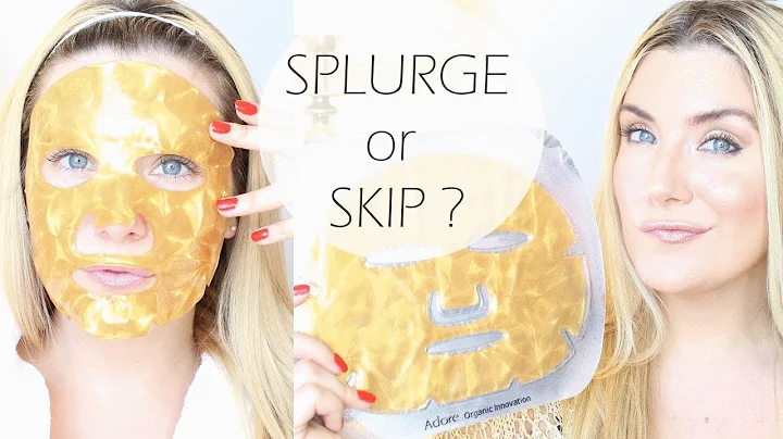 $3300 GOLD FACE MASK REALLY?!   | SPLURGE OR SKIP