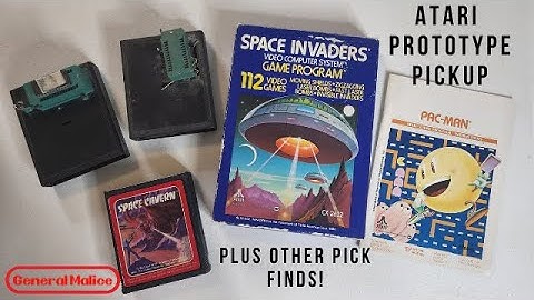 Atari 2600 Prototype Pick up and other finds with General Malice. Lets Goooooooo!