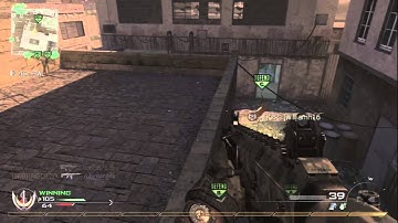 24-4 MW2 PS3 Gameplay using Keyboard & Mouse