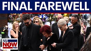 Ozzy Osbourne's wife and children attend farewell parade ahead of funeral