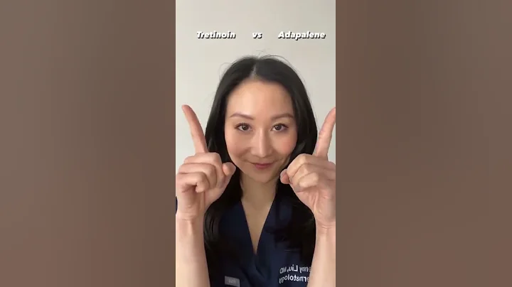 Tretinoin vs. Adapalene according to a Dermatologist #SHORTS