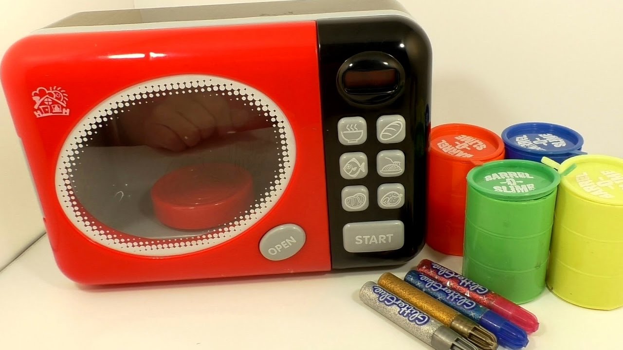 Learn Colors With Microwave Oven and Baby Doll for Children Colors for