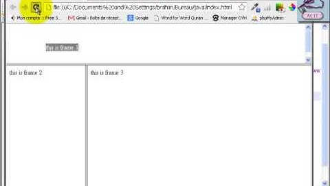 HTML 12 : الاطارات 3