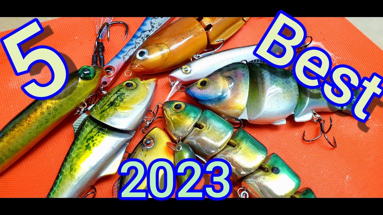 My 5 favorite lures from 2023, The 5 best lures of 2023