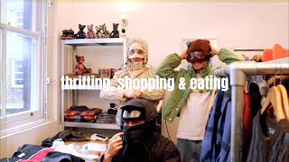 thrifting, shopping & eating in London