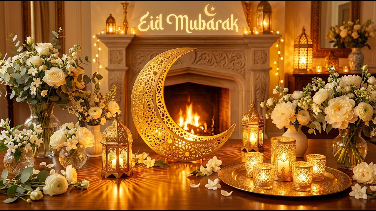 Eid Mubarak 2026 | Relaxing & Beautiful Instrumental Eid Background Music ✨