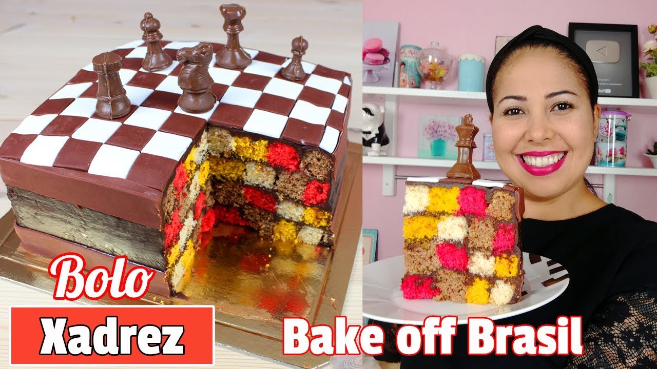 Bolo Xadrez do BAKE OFF BRASIL | Como Fazer Bolo Xadrez | Cakepedia