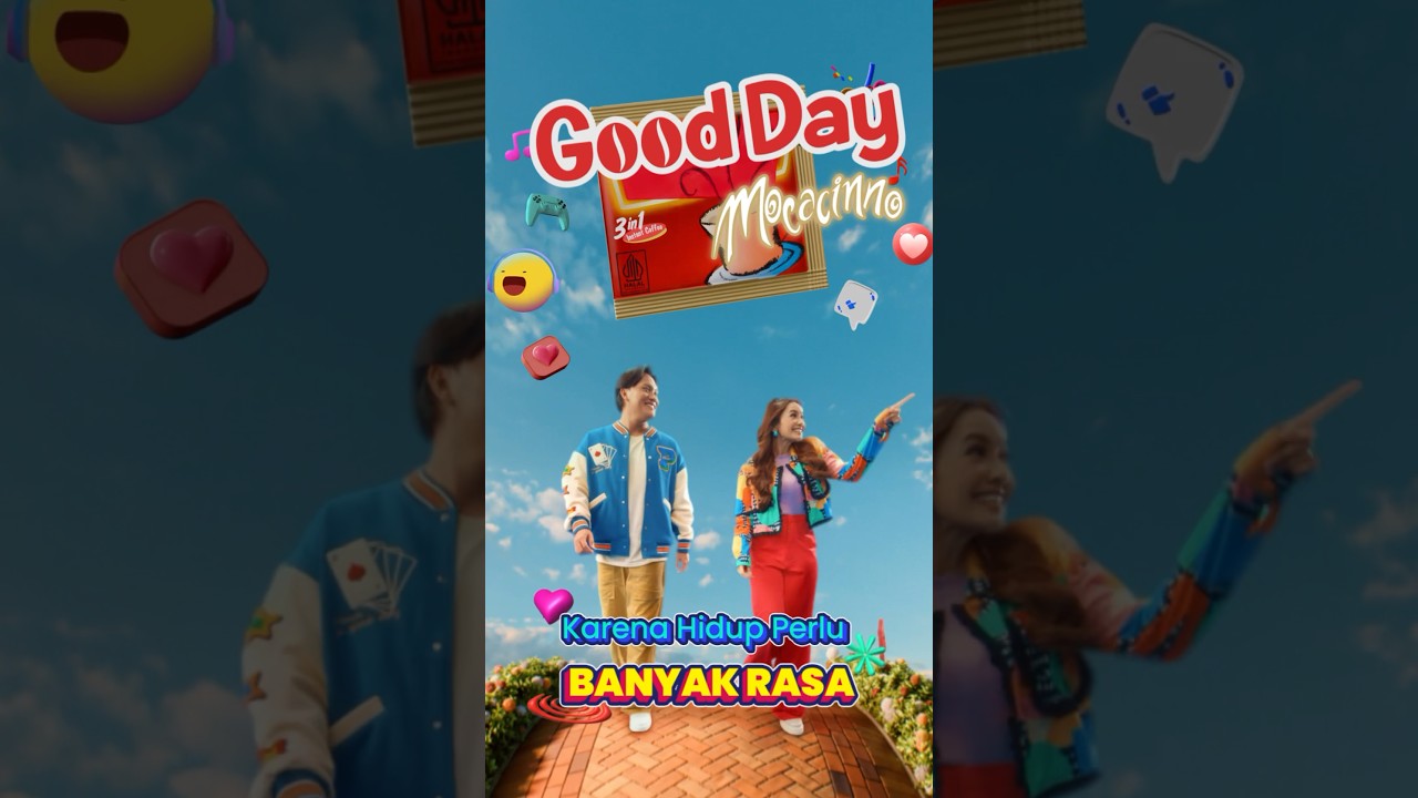 Temukan dunia banyak rasa dengan Good Day Mocacinno🤩