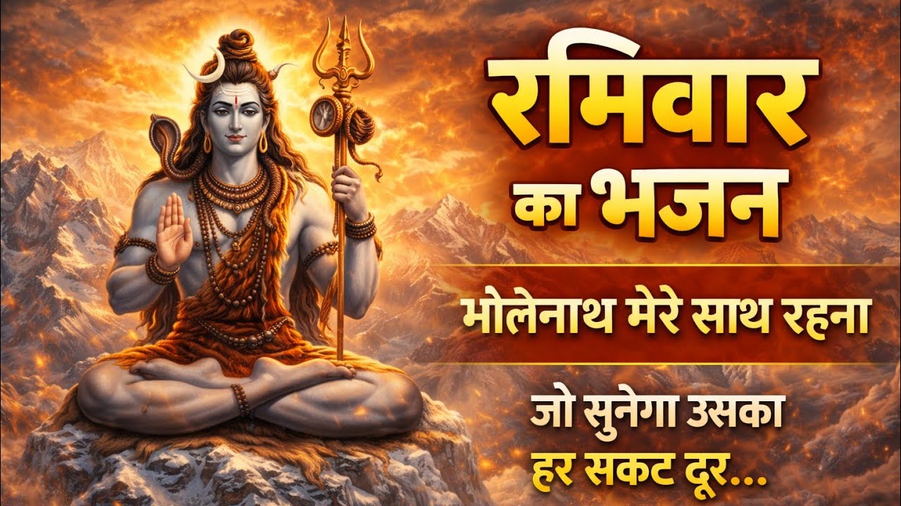 🔱 सोमवार स्पेशल भजन | हिमालय पर बैठे भोलेनाथ | जो सुनेगा उसके दुख दूर होंगे 🙏 Shiv ka bhajan Shyam 