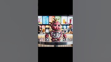 Juice and Smoothie maker Robot #ai #robot #humanoid #technology #futuristic #fruit #marvel