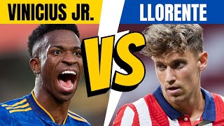 VINICIUS JUNIOR vs LLORENTE ⚽ ALL STATS 2022 📊