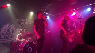 Grave Pleasures - Genocidal Crush live Truckstop Alaska Gothenburg Sweden (Nov. 26th 2016)