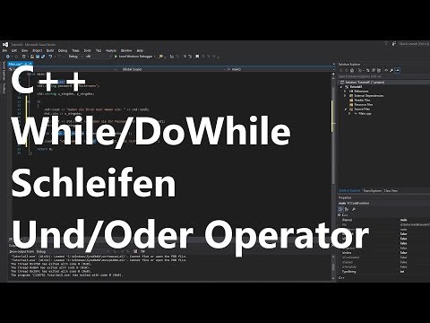 #4 C++ für Anfänger While/DoWhile Schleifen und Logische Operatoren