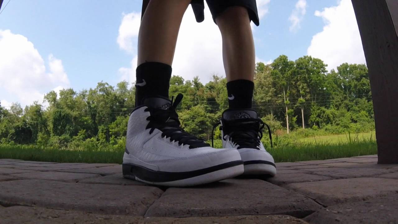 jordan 2 wing it on feet