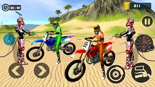 Motocross Beach Bikes Extreme Racing Driving #3 - Motor Bikes Stunts Android Gameplay screenshot 5