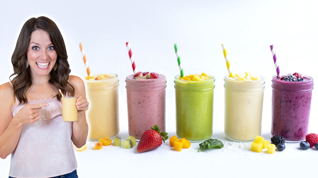 Make ANY Smoothie with this Simple Formula! (+ 5 Quick Recipes)