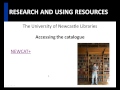 Academic Skills and Using Resources