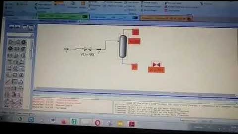 Simulation of Separator in the Dynamic Mode  Using Aspen HYSYS v11.برج الفصل في الداينمك مود هايسزز