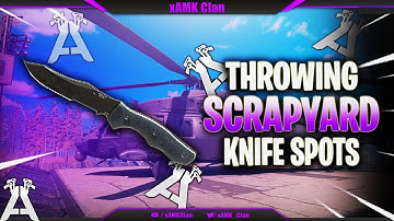 Scrapyard Throwing Knife Bankshot Spot Tutorial | #ModernWarfareSeason5