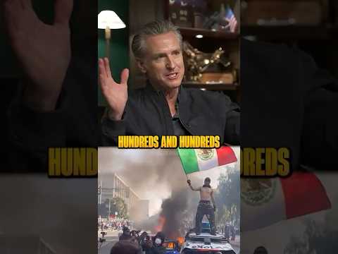 Gavin Newsom Debunks LA Riots 🤯