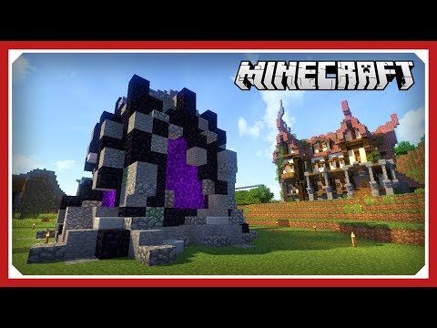 Minecraft E116: Nether Portal Design | 1.12.2 Vanilla Survival Single-player (SSP)