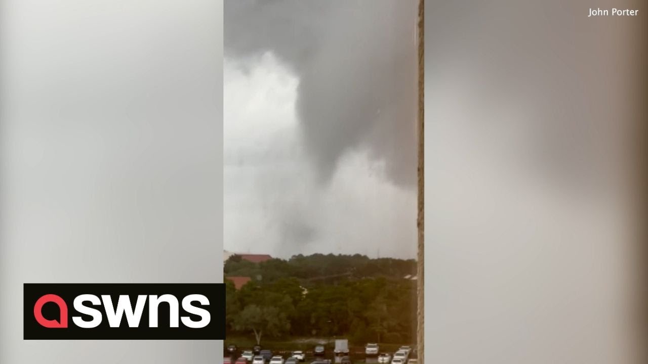 Possible tornadoes seen over Florida as tropical storm approaches the ...