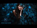Tutorial cara Lab color Cyan blue epek Photoshop 2020
