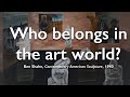 Understanding Ben Shahn's 'Contemporary American Sculpture'