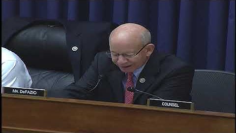 RM DeFazio on H.R. 3813 Combatting Human Trafficking in Commercial Vehicles Act