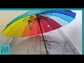 Solar Powered Umbrella with inbuilt Fan and Led Light