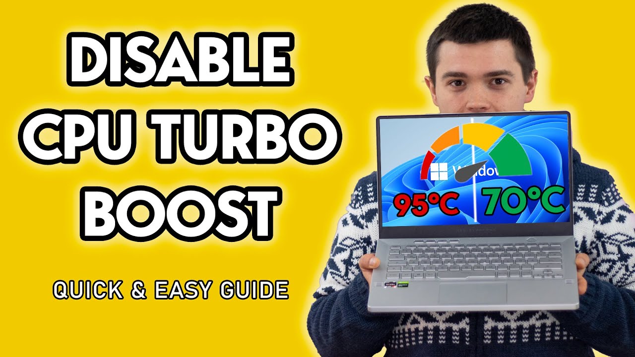 Overheating Laptop? - Disable CPU Turbo Boost Windows 11