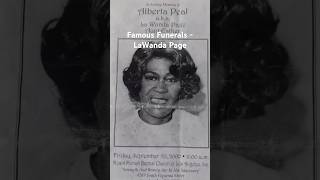 Famous Funerals - Lawanda Page