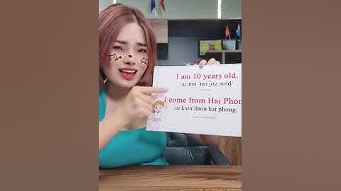 CÔ VIOLET HƯỚNG DẪN CÁCH GIỚI THIỆU BẢN THÂN BẰNG TIẾNG ANH