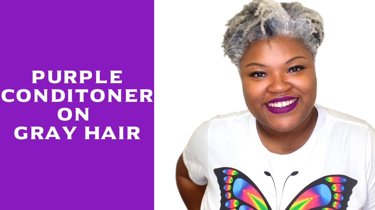 BTWCO PURPLE CONDITIONER DEMO GRAY NATURAL HAIR WASH N GO YouTube