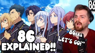 G.O.T Games REACTS to 86 Eighty Six! - Reviewing Details You Missed From the Anime!