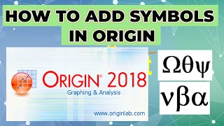How to add symbols in graph - OriginLab Tutorial 05