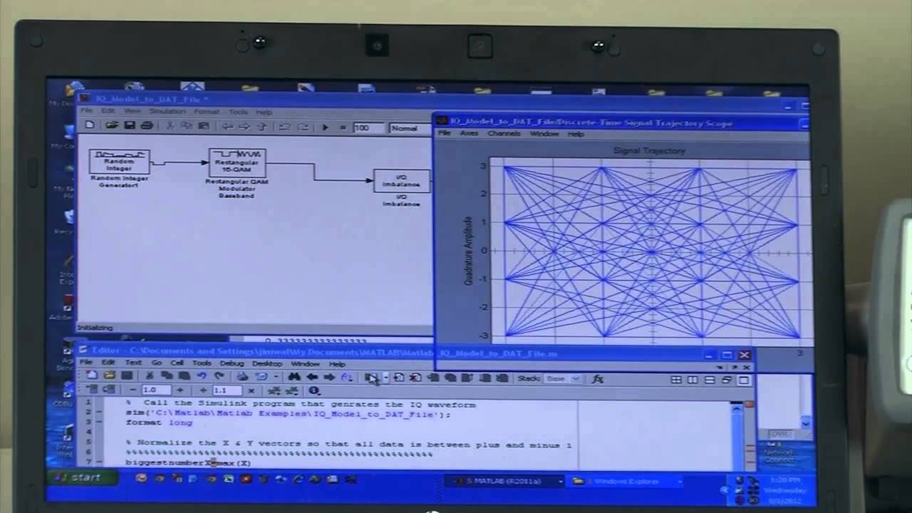 33500 Series Waveform Generator Creating an IQ Modulated Waveform in MATLAB