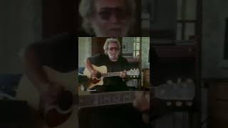 Jerry Garcia improvising on a folk song in 1990 tv interview. #jerrygarcia #improvisation