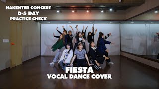 IZ*ONE (아이즈원) - 'FIESTA' COVER / HAKENTER CONCERT D-5 DAY PRACTICE CHECK