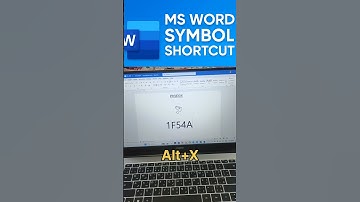Secret Shortcut for Pigeon Symbol in Word! Keyboard shortcut! #ytshorts #symbols