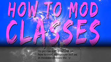 How To Mod Classes In Black Ops Without a Jailbreak! [REQUESTED]